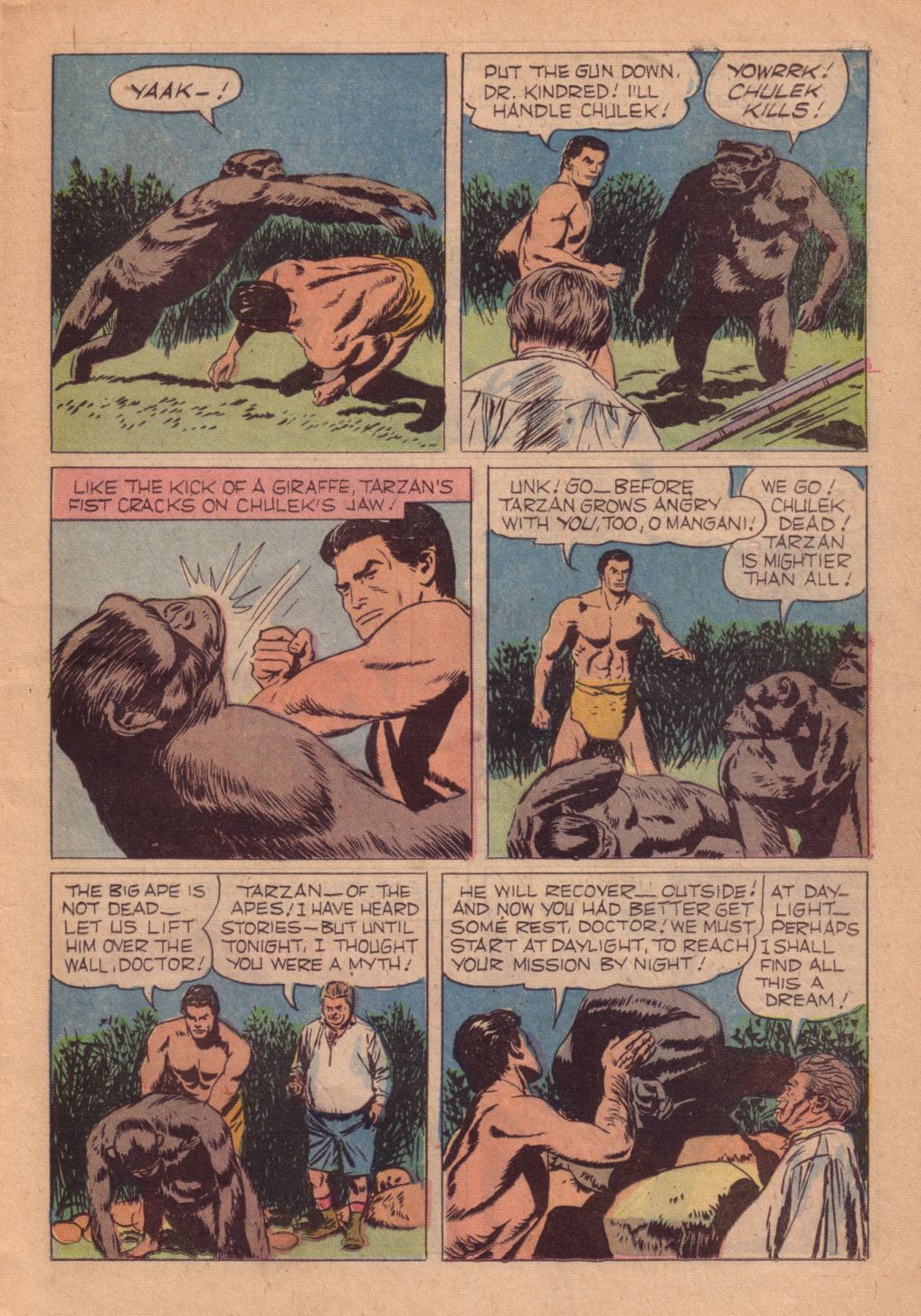 Read online Tarzan (1948) comic -  Issue #109 - 11