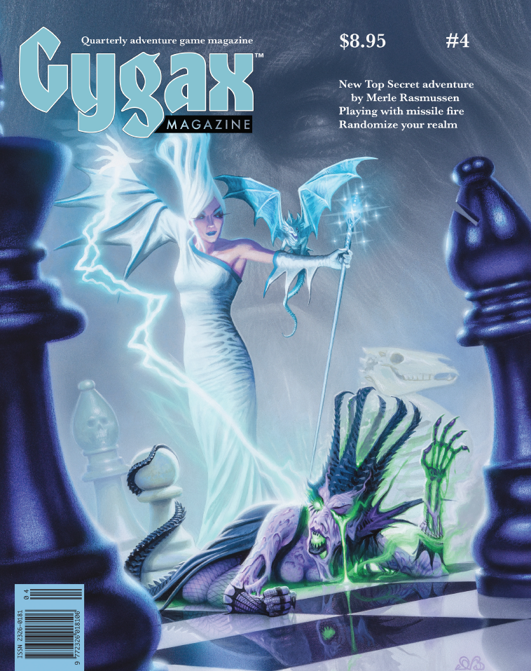 The Dice Are A Lie Gygax Magazine issue 4 followup and brief review