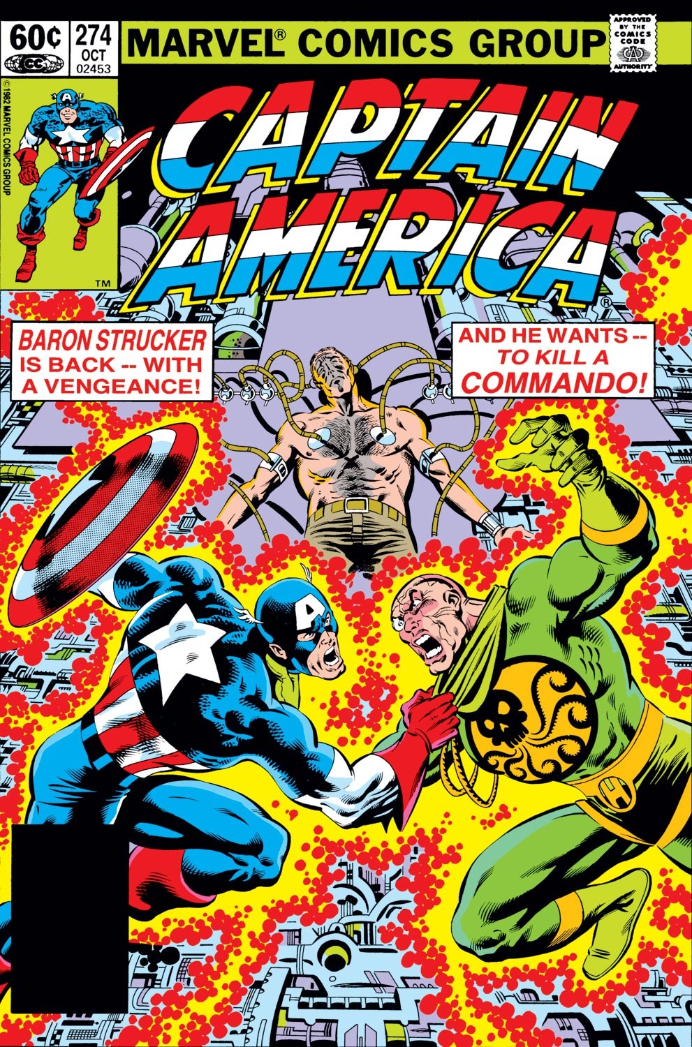 Read online Captain America (1968) comic -  Issue #274 - 1