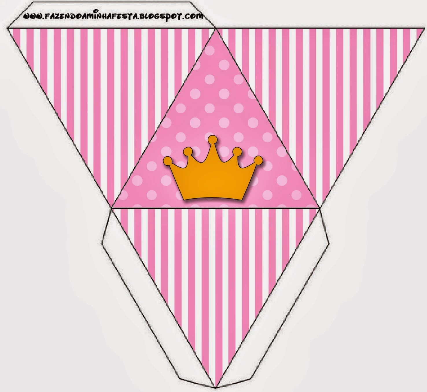 Princess Crowns: Free Printable Boxes. - Oh My Fiesta! in english