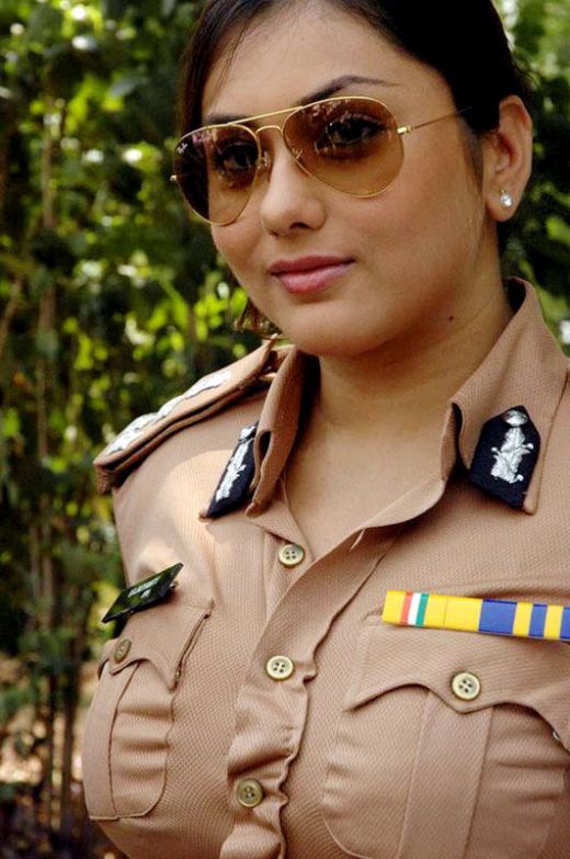 South Actress Namitha In Police Dress ~ Only Cute Angels