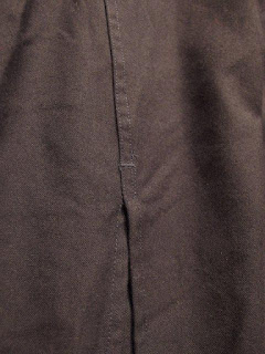 FWK by Engineered Garments "Tuck Skirt in Dk.Navy Uniform Serge"