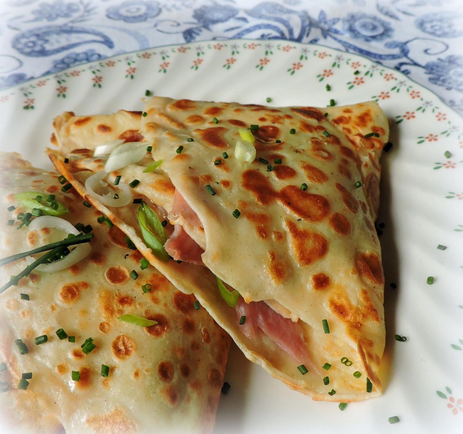 Ham, Gruyere & Spring Onion Crepes The English Kitchen