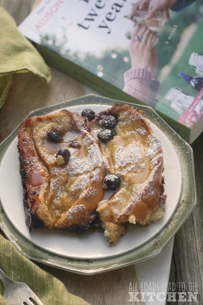 Baked Honey Cinnamon French Toast inspired by In Twenty Years All