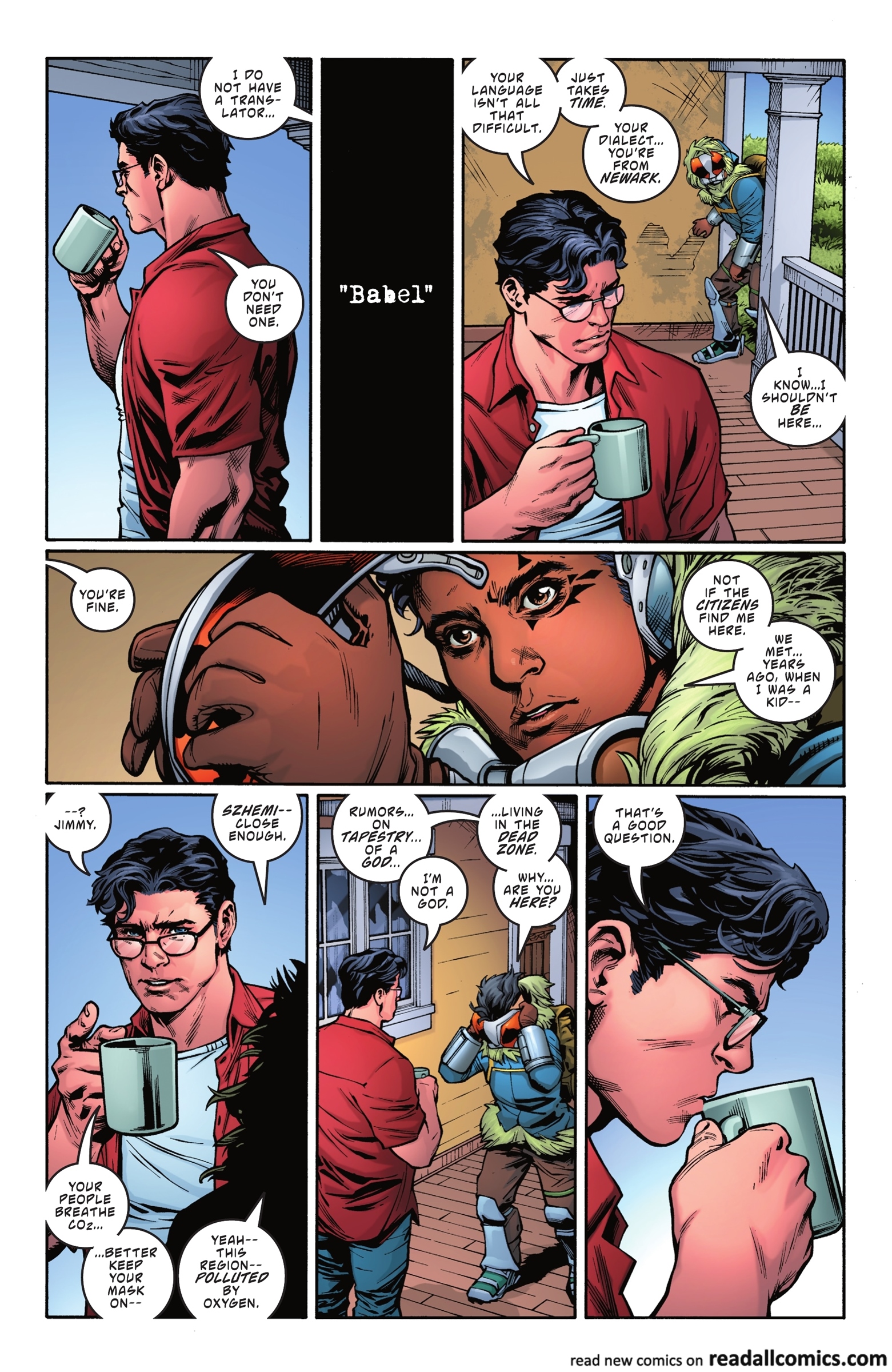Superman: Lost chapter 4 page 8