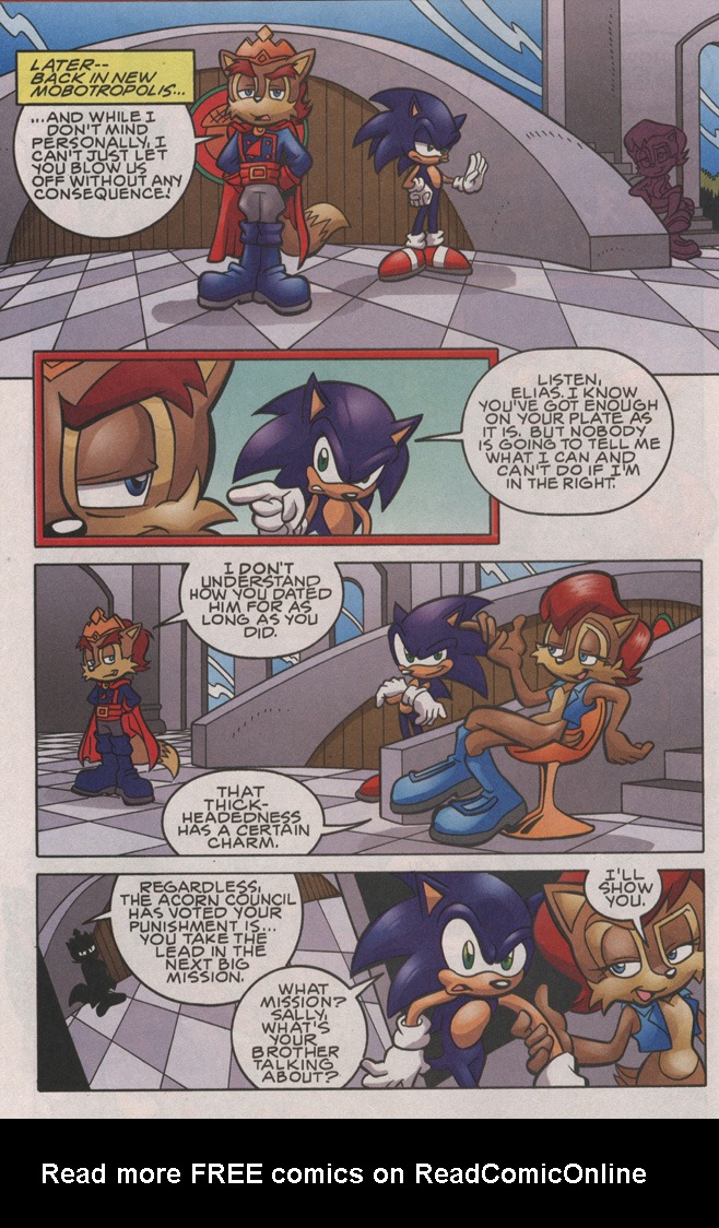 Read online Sonic The Hedgehog comic -  Issue #192 - 19
