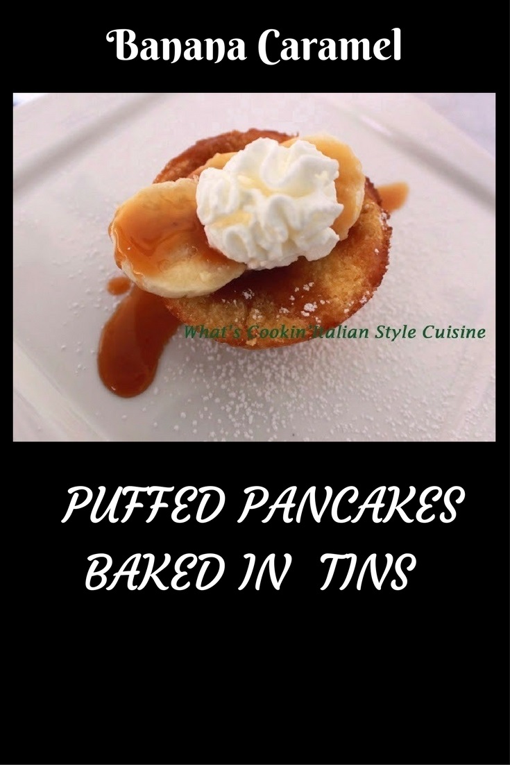 baked mini pancakes also known as Dutch baby, German Pancakes and these are mini version
