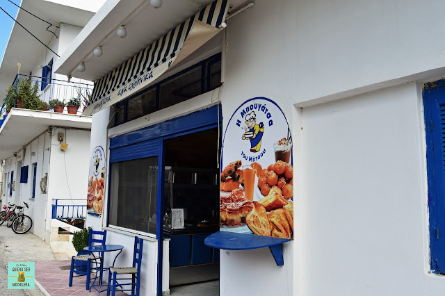 Comer en Serifos, Grecia