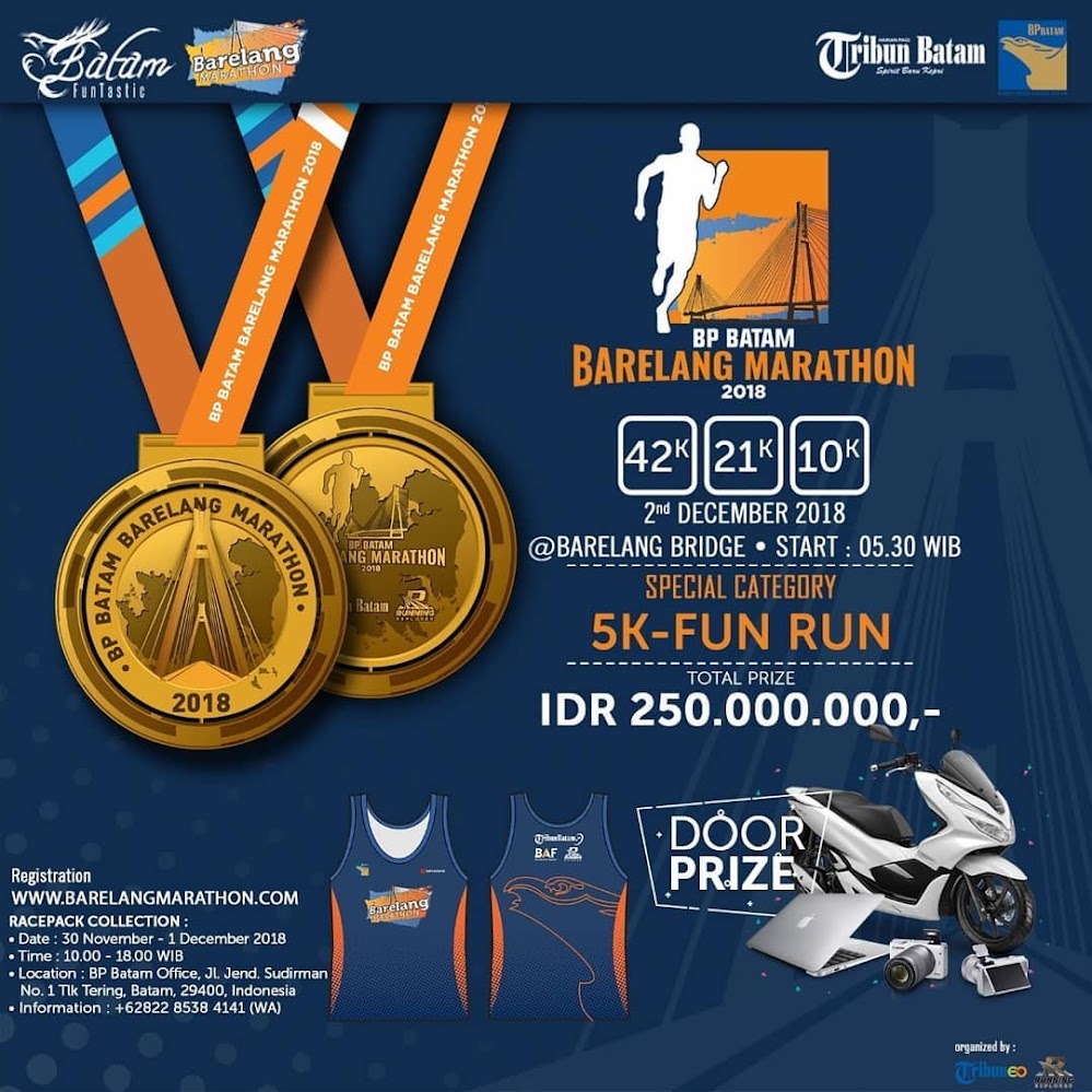 BP Batam - Barelang Marathon • 2018 BP Batam - Barelang Marathon • 2018