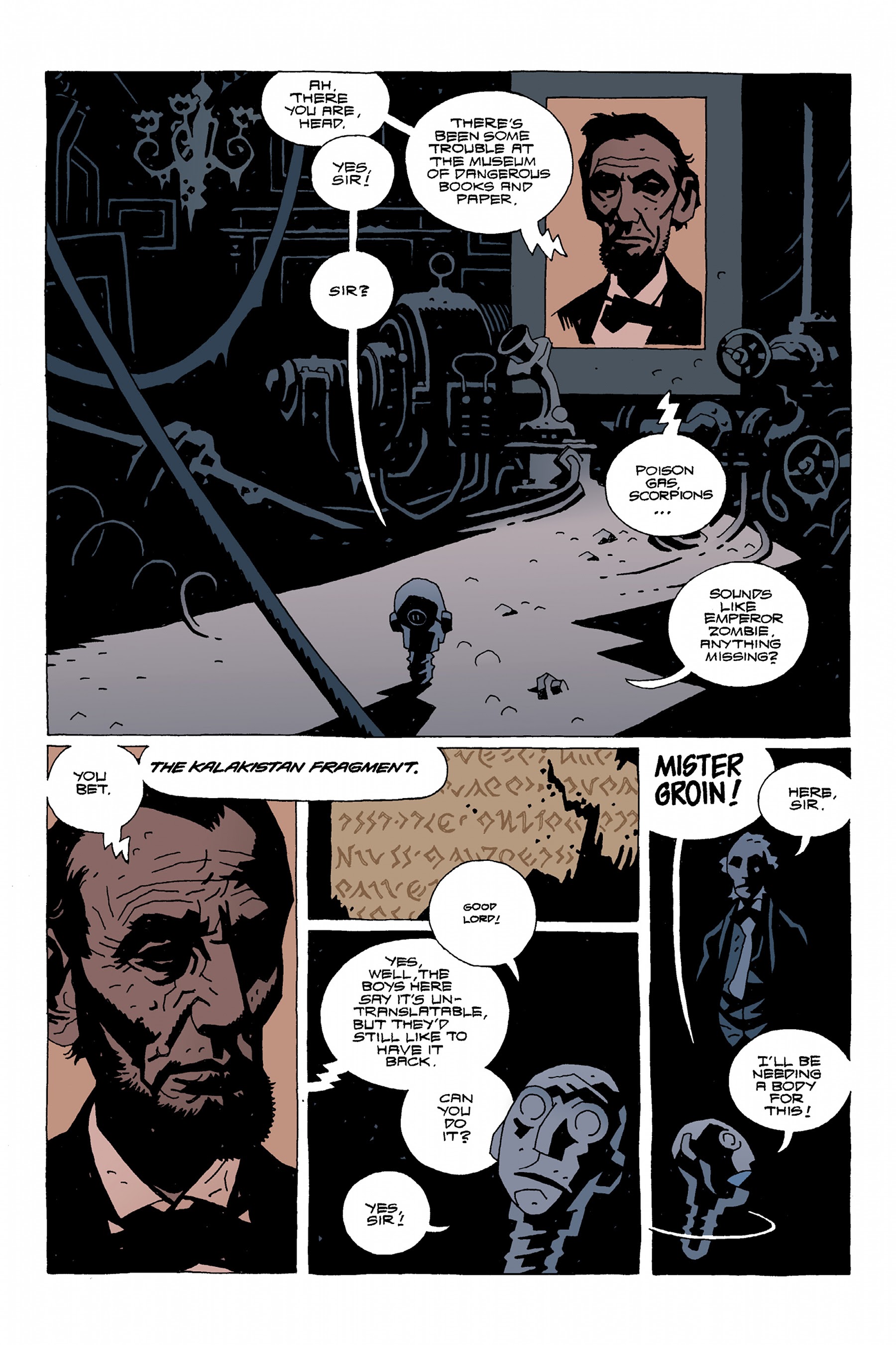 Read online The Amazing Screw-On Head and Other Curious Objects (Anniversary Edition) comic -  Issue # TPB - 13