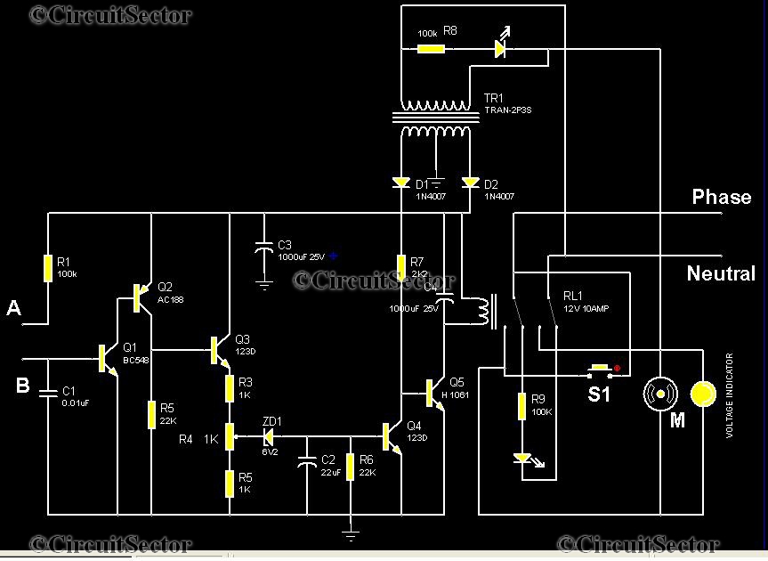 Electroniczzzz For U : Water Tank Controller Circuit