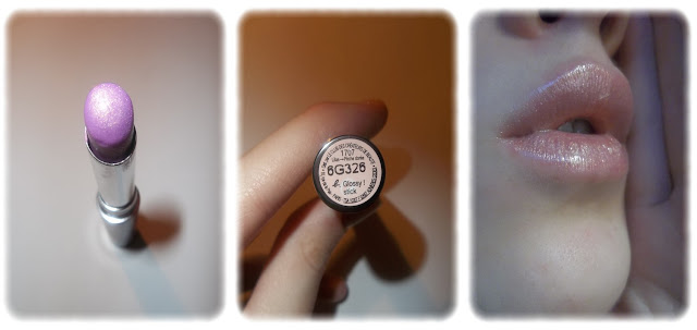 Swatch Rouge à Lèvres - Agnès b. - Teinte Lilas 1707 Swatch Rouge à Lèvres - Agnès b. - Teinte Lilas 1707