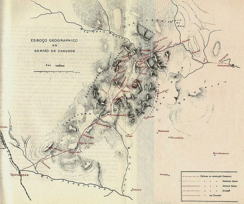 Movimentos Messiânicos que sacudiram o Brasil na Primeira República Mapas das Revoltas Movimentos Messiânicos que sacudiram o Brasil na Primeira República Mapas das Revoltas