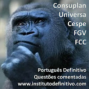 Consuplan, Universa, Cespe, FGV, FCC. Marcadores: Cespe, Consuplan, FCC, .