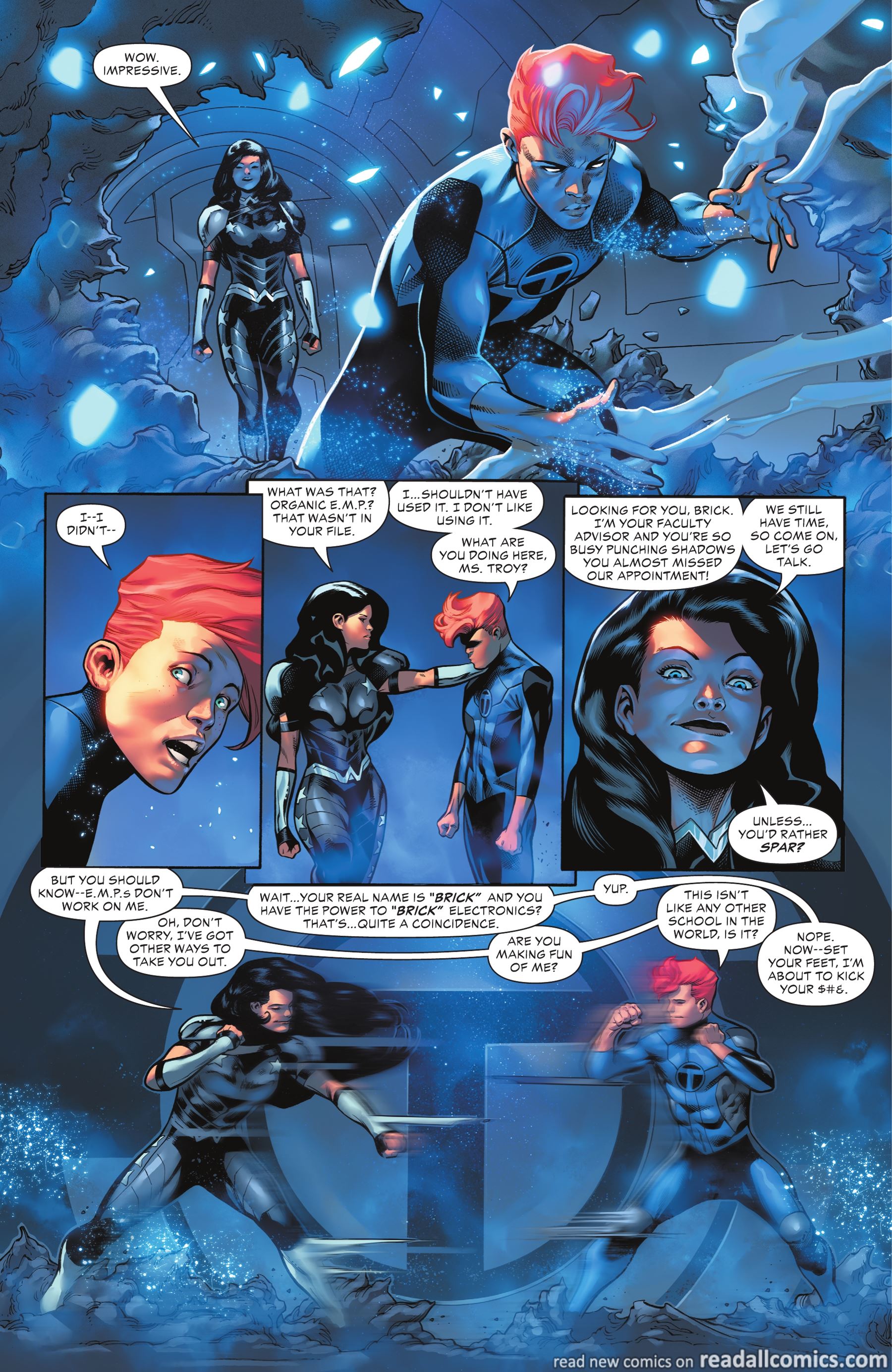 Teen Titans Academy #1 chapter 1 page 14