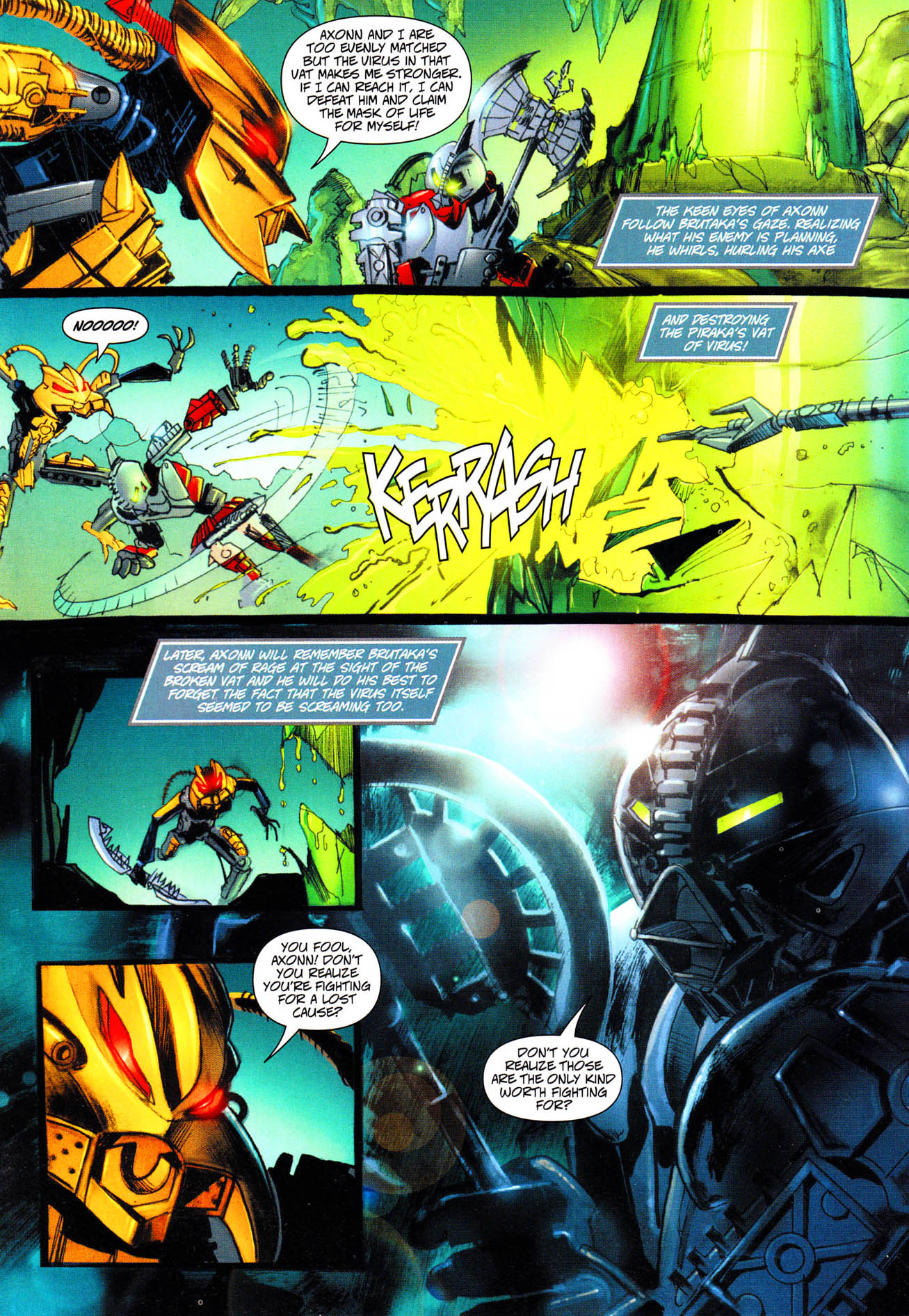Read online Bionicle: Ignition comic -  Issue #5 - 11