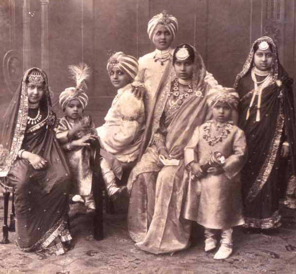 Royal Children from Patiala (1930) | Indian Royal Child Portraits | Rare & Old Vintage Portraits
