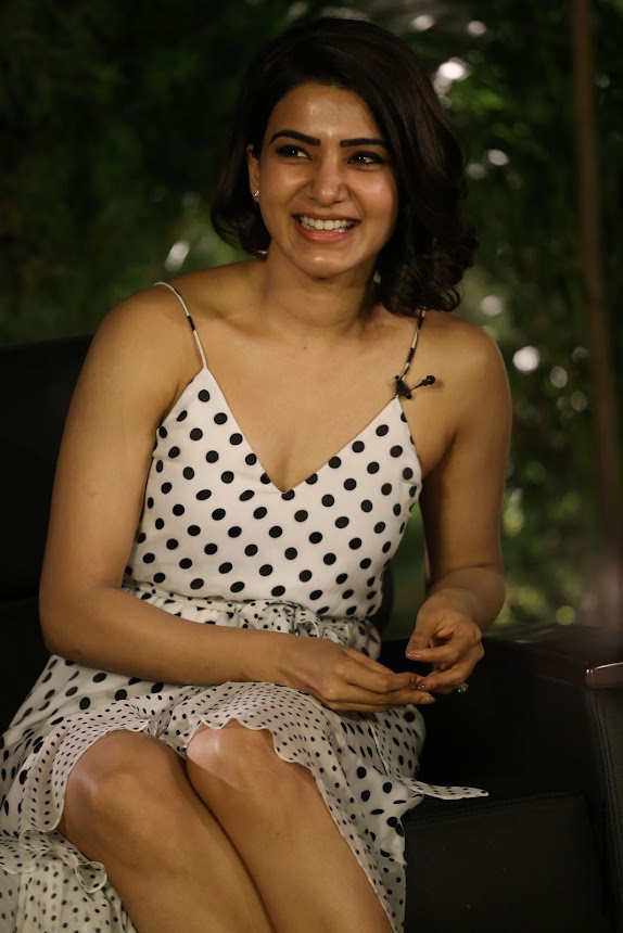 Samantha Akkineni at Rangasthalam movie Interview