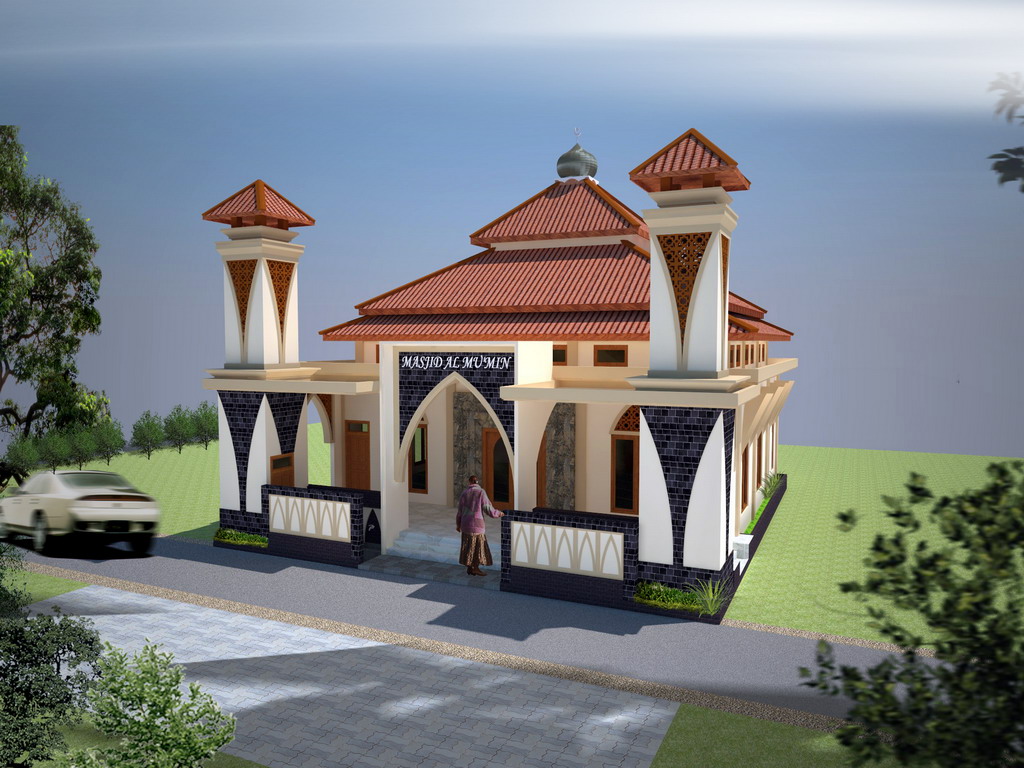 53 Model Desain Masjid Minimalis Modern Unik Terbaru 2018 ...