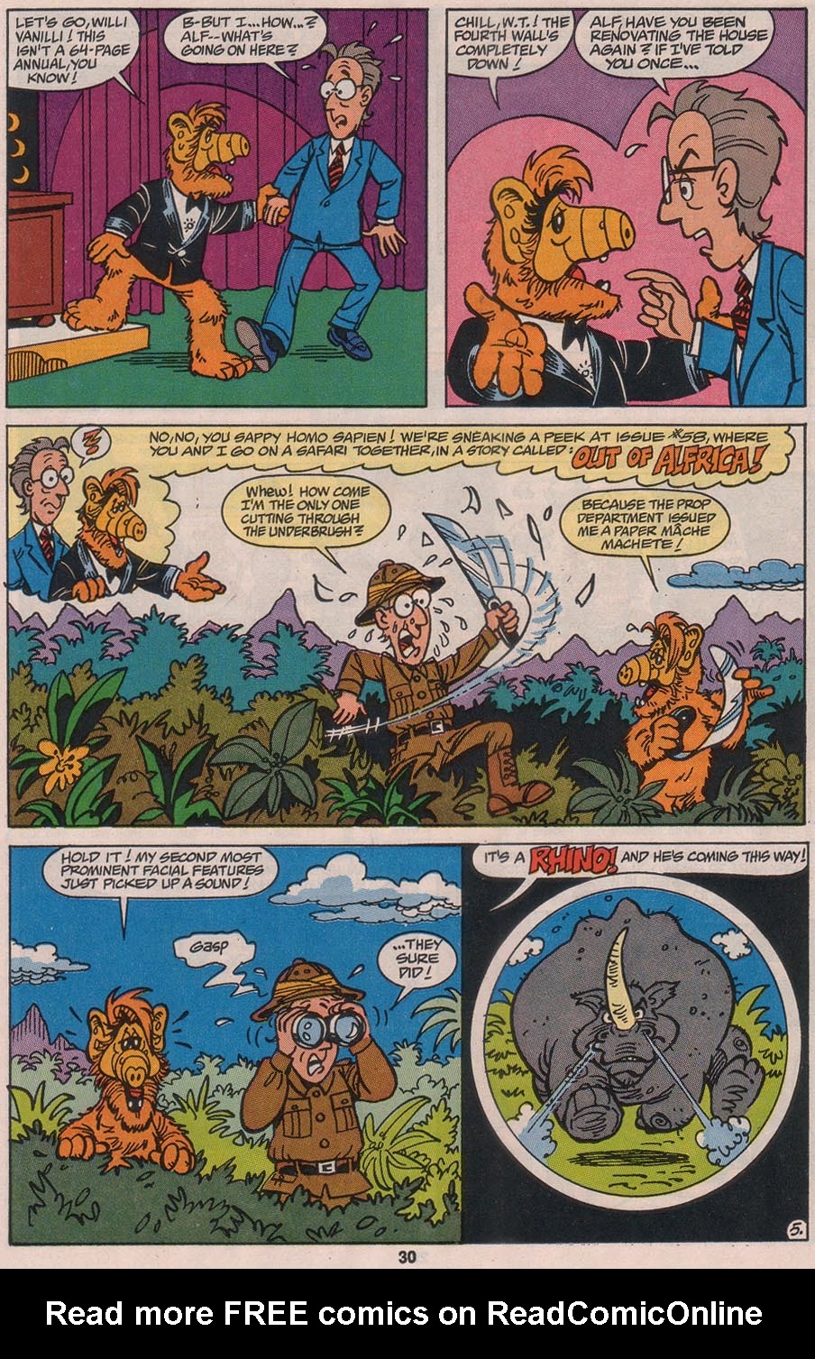 Read online ALF comic -  Issue #50 - 32