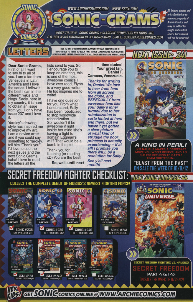 Read online Sonic The Hedgehog comic -  Issue #240 - 34