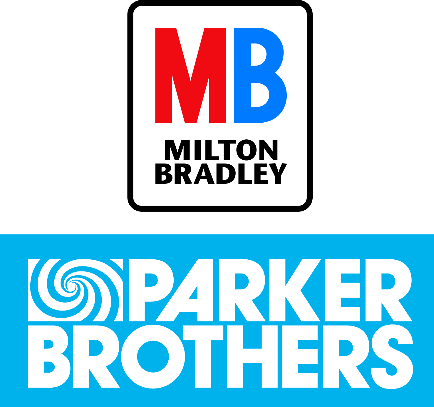 SLN! Media Group: Milton Bradley and Parker Brothers logos