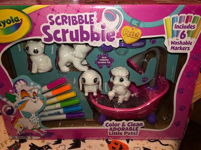 Crayola Scribble Scrubbie Pets Scrub Tub Playset Bath Color Unboxing Toy  Review by TheToyReviewer 
