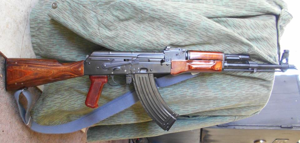 Jason R. McCabe - This started off as a Polish AKM under-folder kit. 