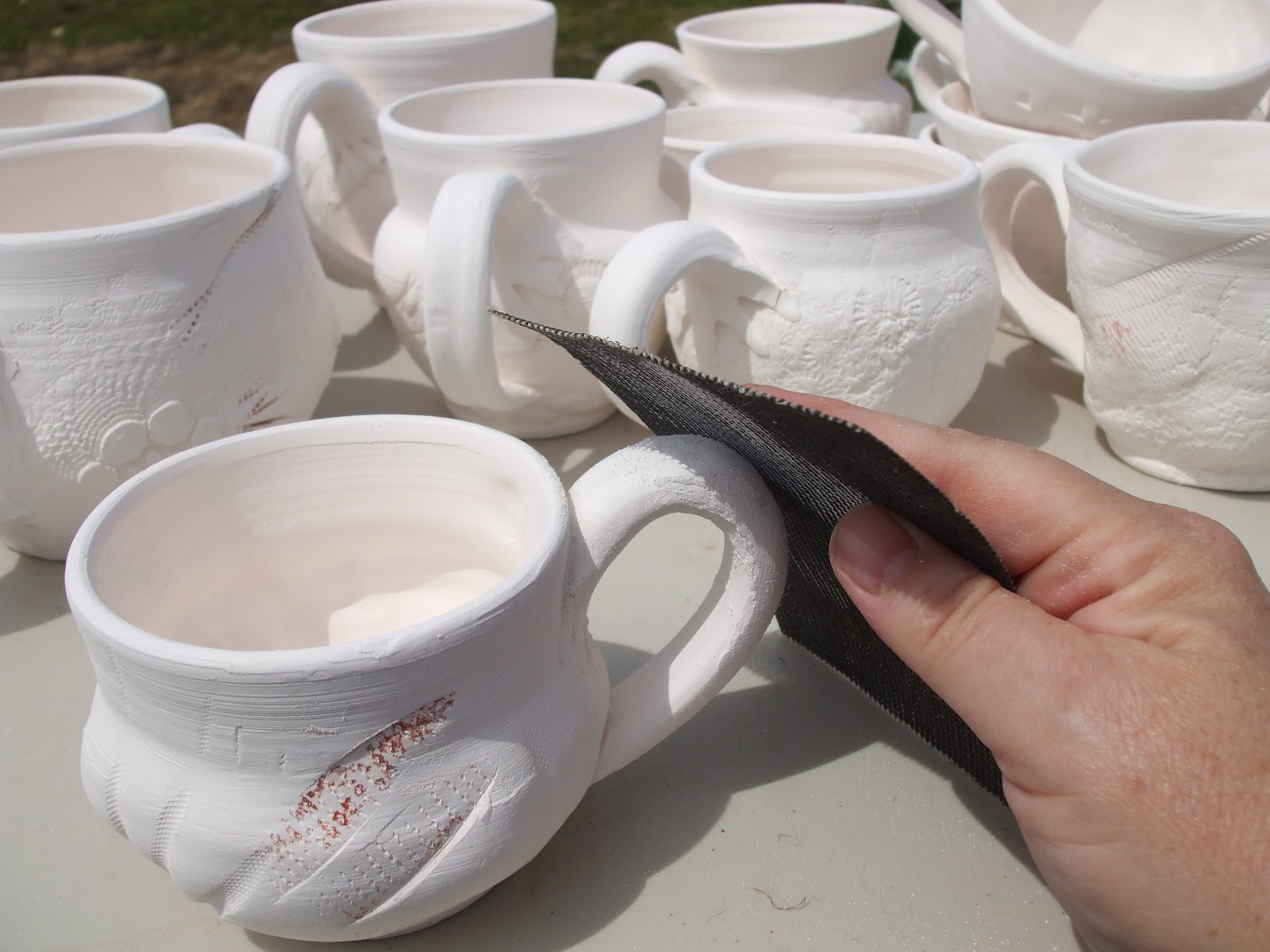 Ozone Louise Ceramics: Paper Clay Patches