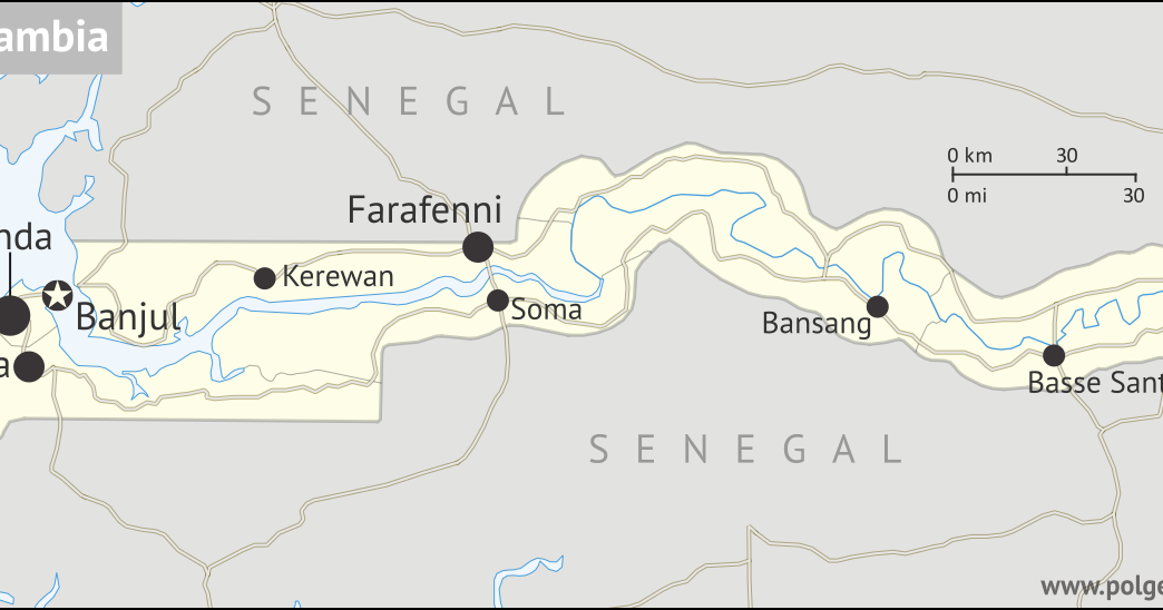 The Gambia Changes Its Name Back Political Geography Now