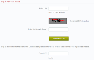 aadhar card biometric lock/unlock page1