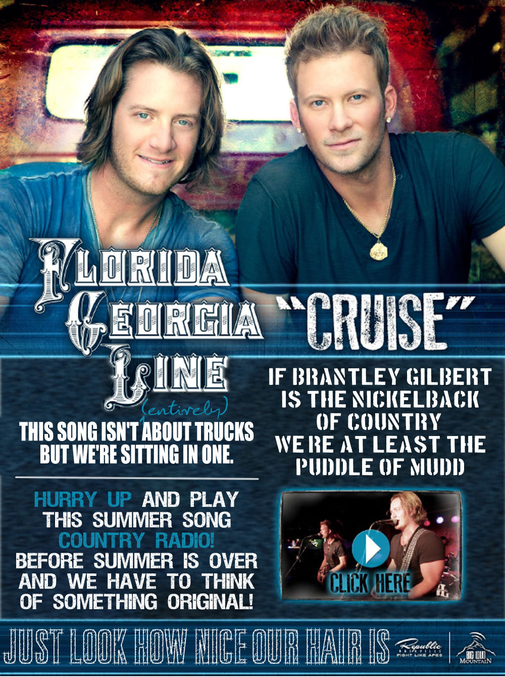 Farce the Music Honest Radio Promo Ad Florida Line