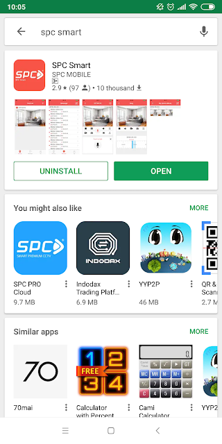SPC Smart untuk Android. digitografi
