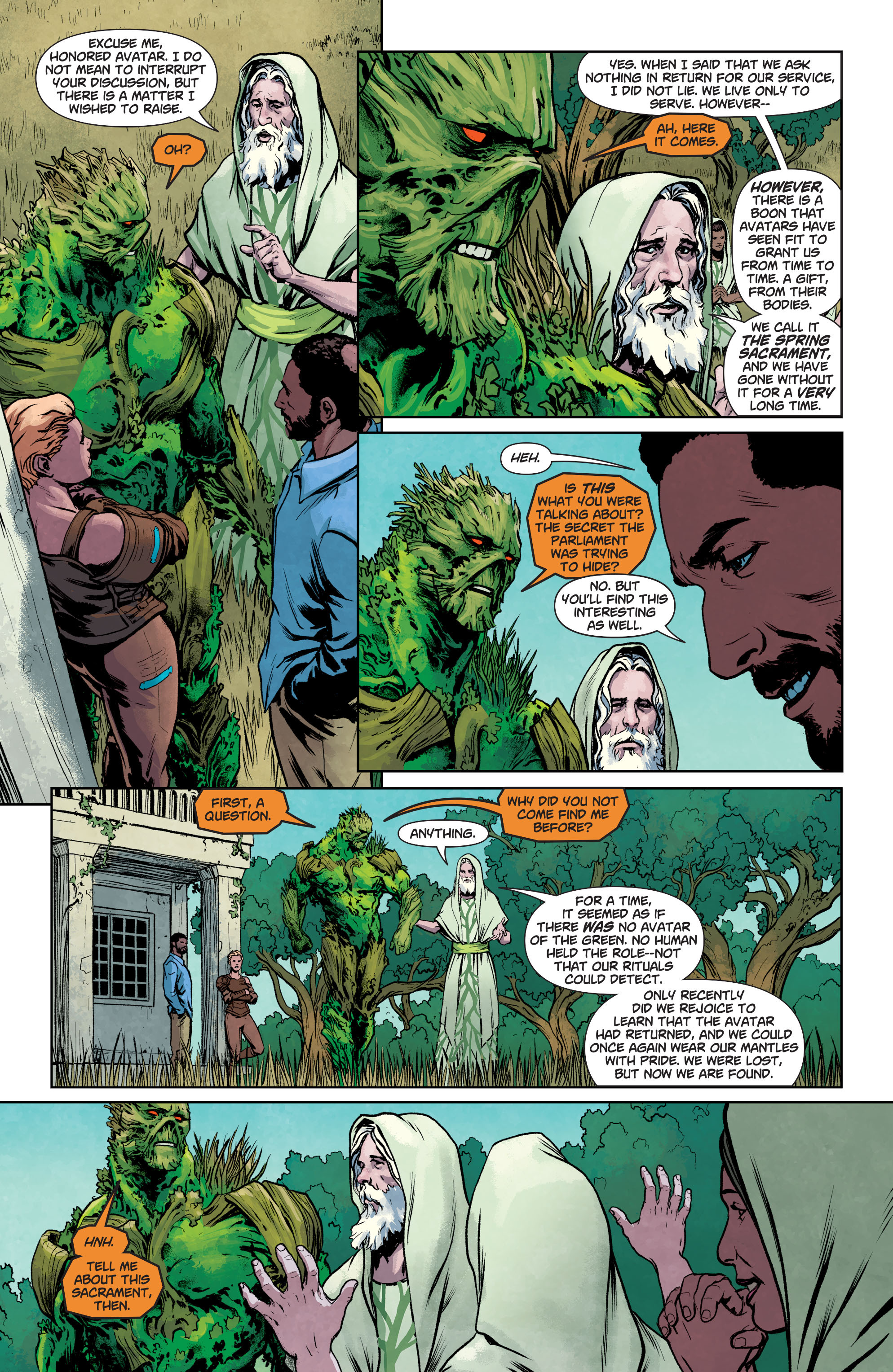 Read online Swamp Thing (2011) comic -  Issue #29 - 7