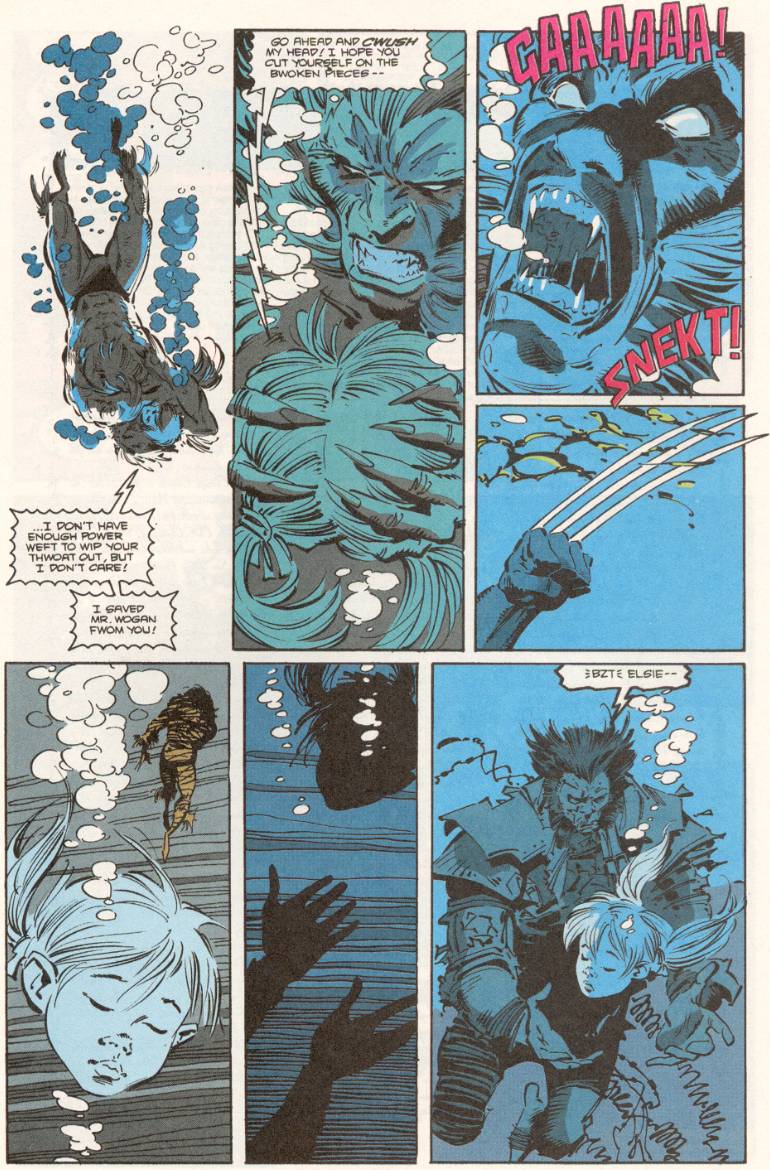 Read online Wolverine (1988) comic - Issue #42 - 20