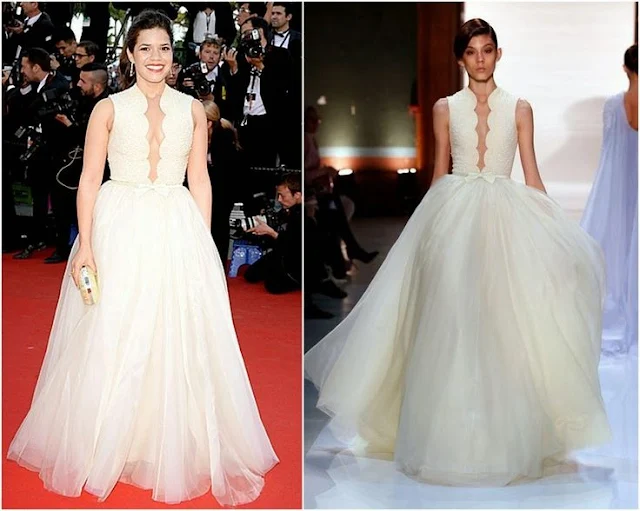 America Ferrera in Georges Hobeika Couture – ‘How To Train Your Dragon 2′ Cannes Film Festival Premiere