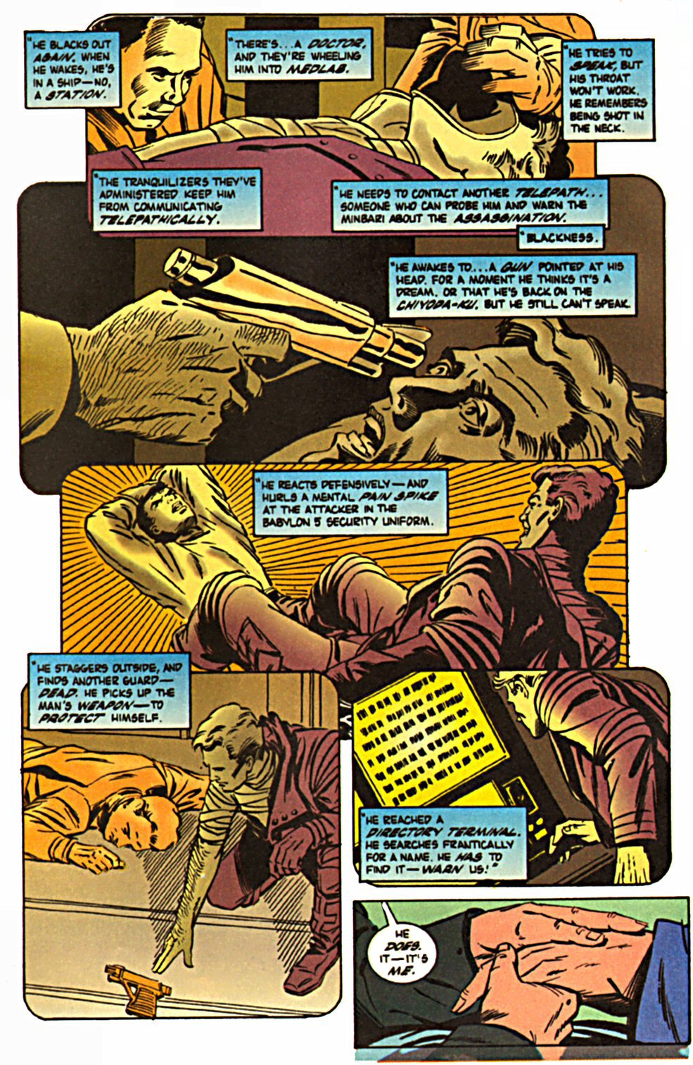 Read online Babylon 5 (1995) comic -  Issue #3 - 23