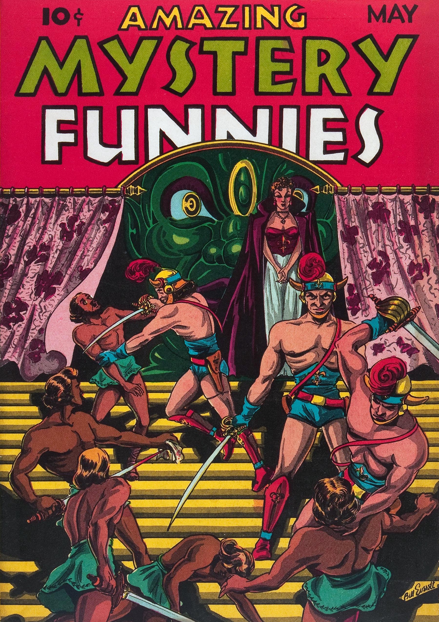 Read online Amazing Mystery Funnies comic -  Issue #9 - 1