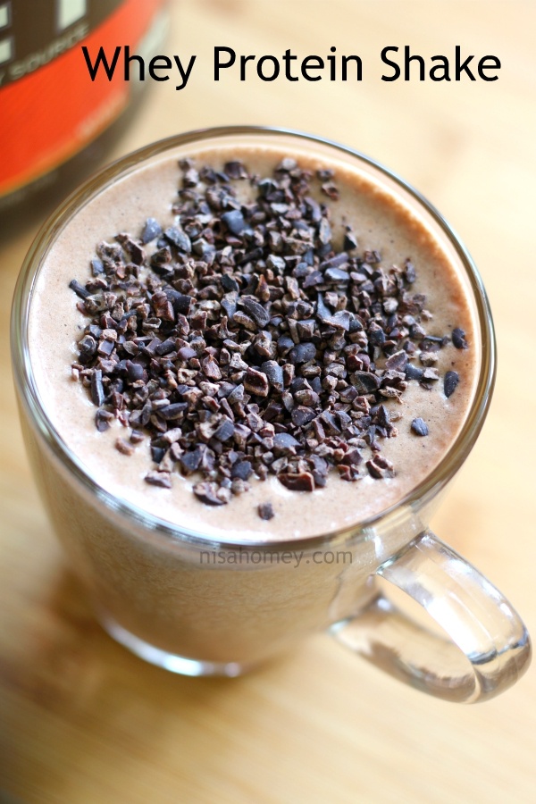 How To Make Whey Protein Shake At Home