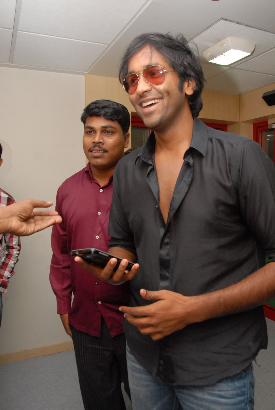 Manchu Vishnu at Denikaina Ready Audio Premier in Radio Mirchi