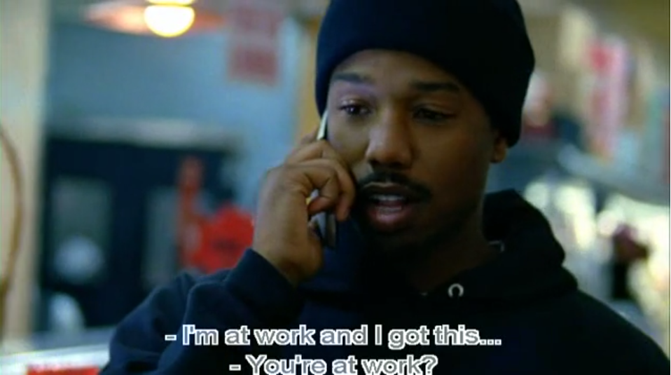 Drew Tobin's Movie Blog "Fruitvale Station" Sequence Scene Analysis