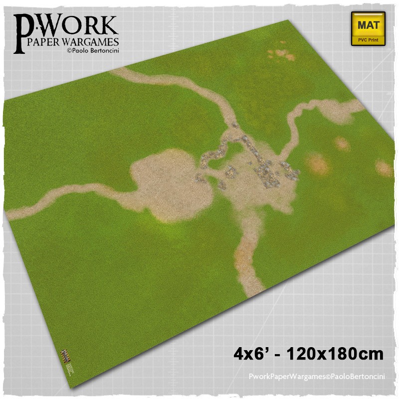 Wargame News and Terrain Pwork New The Valley Fantasy Gaming Mat