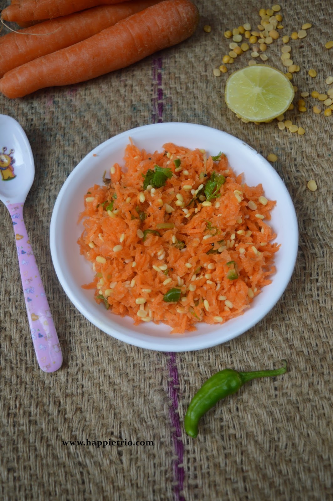 Carrot Kosambari Recipe Carrot Moong Dal Salad Cook with Sharmila