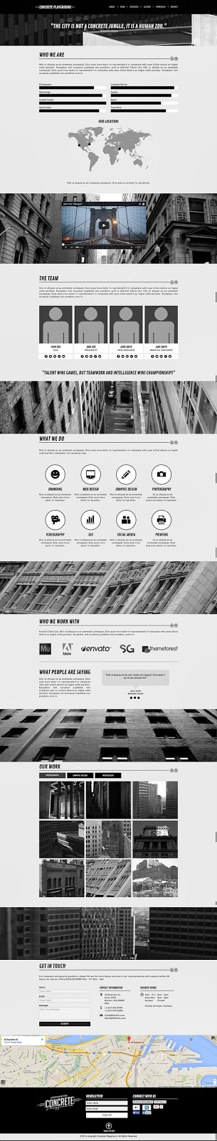 download one page muse template