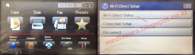 Cara Setting Wifi Direct Epson L1455