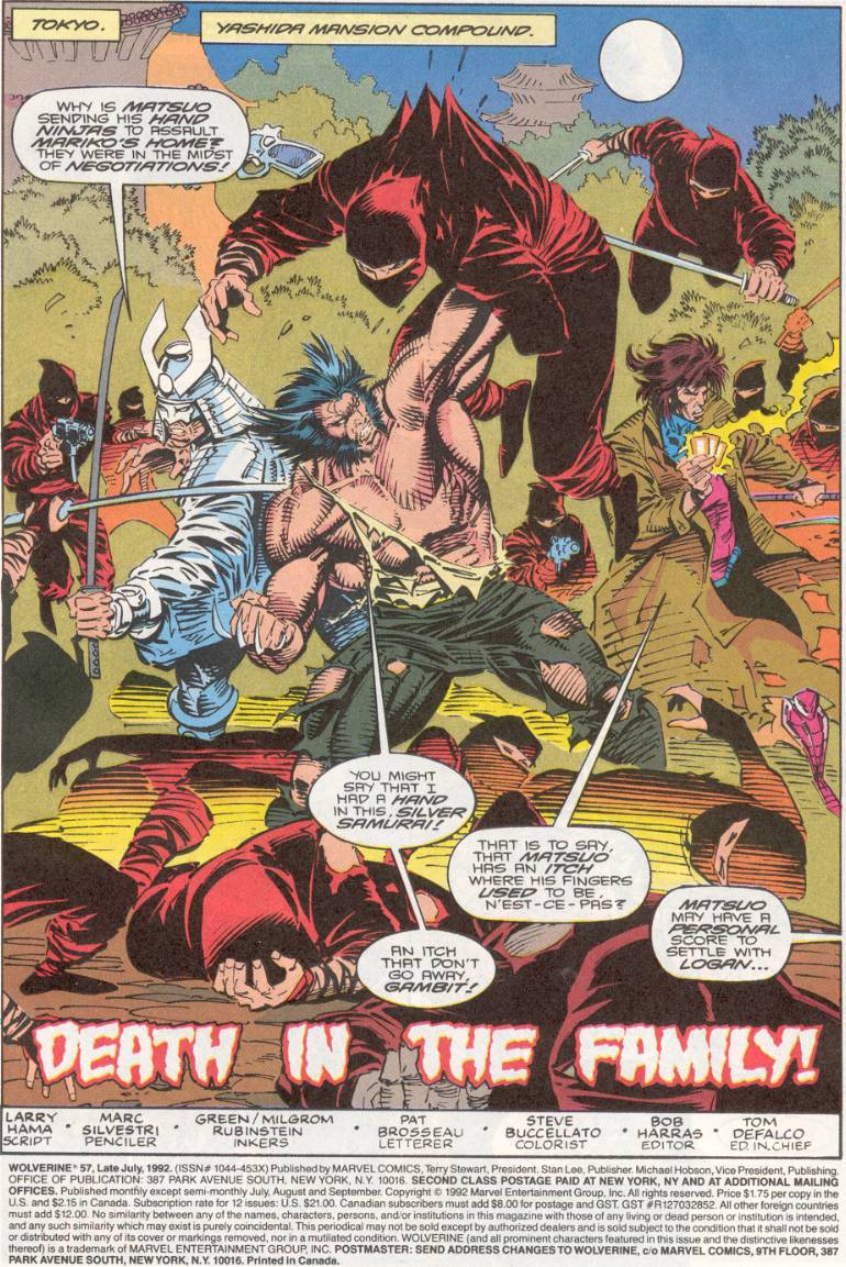 Wolverine (1988) Issue #57 #58 - English 2