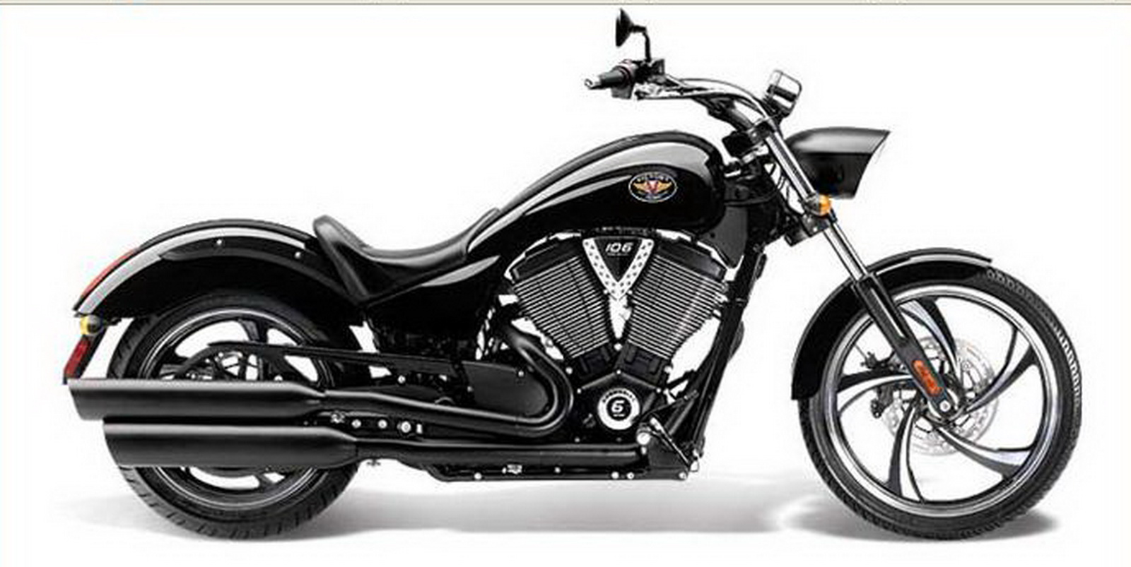 victory vegas exhaust