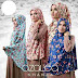 Jilbab Syar I Motif Bunga