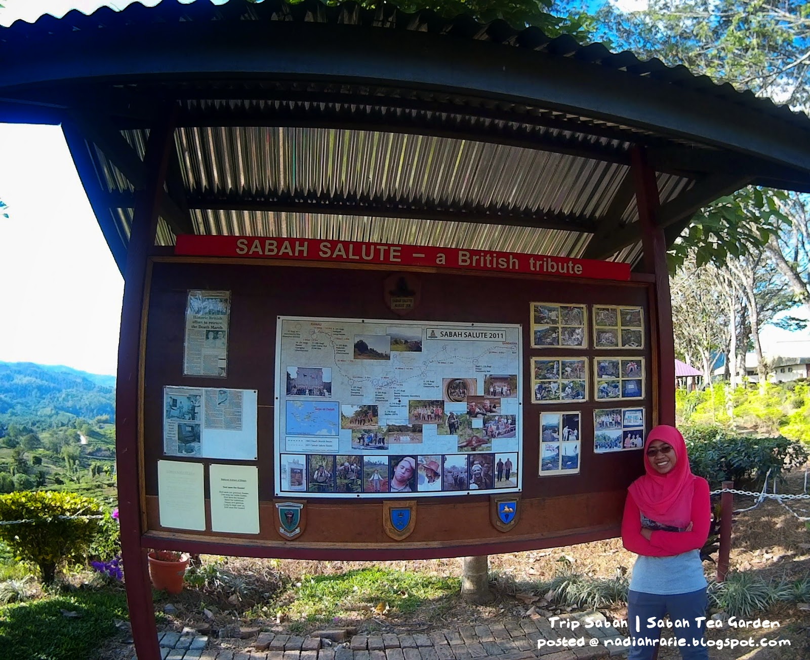 Blog Siapa Ini?: Trip Sabah | Sabah Tea Garden, Ranau