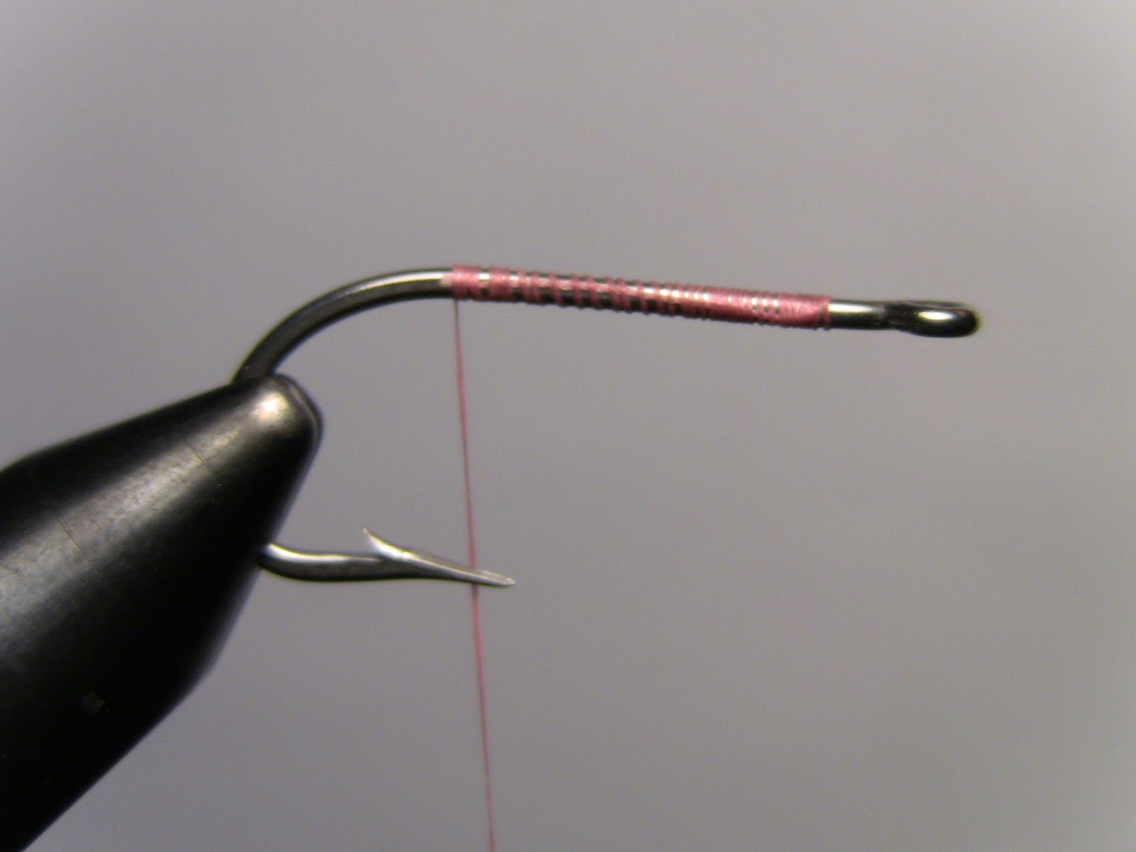 Tbar's Flies Fuzz Ball Pink Handlebar Pattern Step by Step